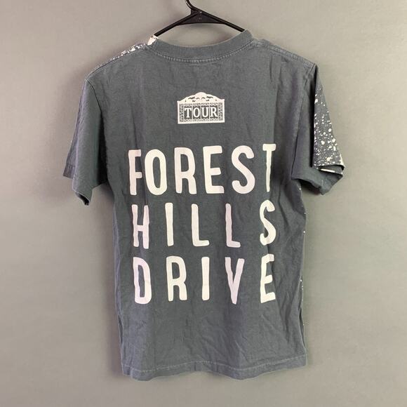Dreamville J Cole AOP Forest Hills Drive Tour Band Tee T-Shirt Shirt Small - Picture 5 of 5